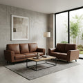 Arivo Luxury Half Leather Sofa | Modern Living Room Couch (1 / 2 / 3 Seater) Grandeur Furnishings