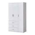 Modern White Wardrobe Collection Grandeur Furnishings