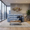 Vista Modern Fabric Sofa Set | Comfort Living Room Couch (1, 2, & 3 Seater Options) Grandeur Furnishings