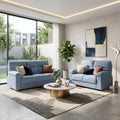 Vista Modern Fabric Sofa Set | Comfort Living Room Couch (1, 2, & 3 Seater Options) Grandeur Furnishings