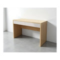Sleek and Modern Study Table in Dark Grey and Maple - Stylish Design, Ideal for Any Workspace Grandeur Furnishings