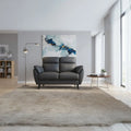 Modern PU Leather Fabric Sofa Set | 3-Seater, 2-Seater & Armchair Grandeur Furnishings