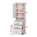 Mirrored dressing table with drawer and shelf dimensions