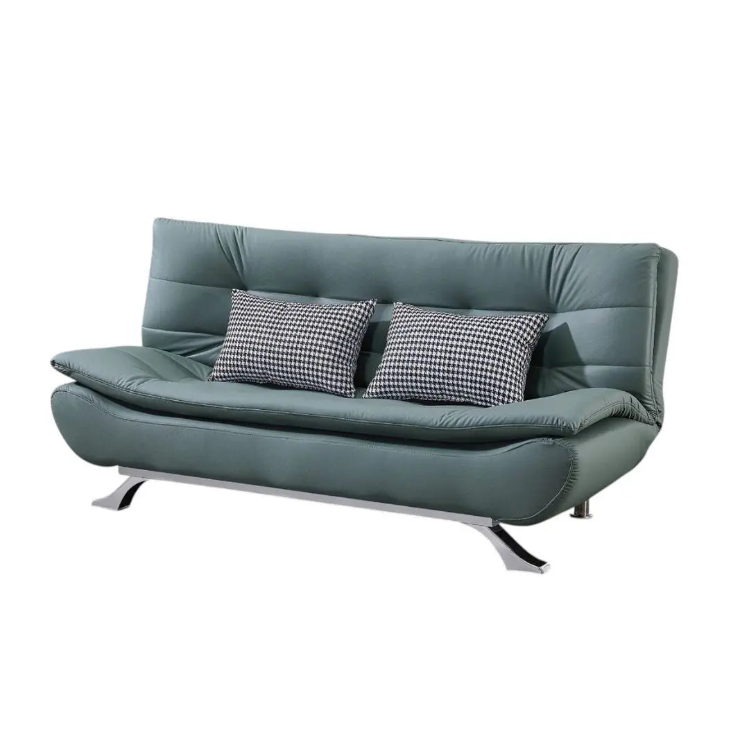 Modern Pet-Friendly Leather 3 Seater Sofa Bed Grandeur Furnishings