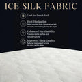 Céleste Stellar 11” Premium Luxury Hotel Mattress | Ice Silk Cooling Fabric + Individual Pocketed Spring | Medium Firm Orthopaedic Support | High-Resilience Foam Grandeur Furnishings