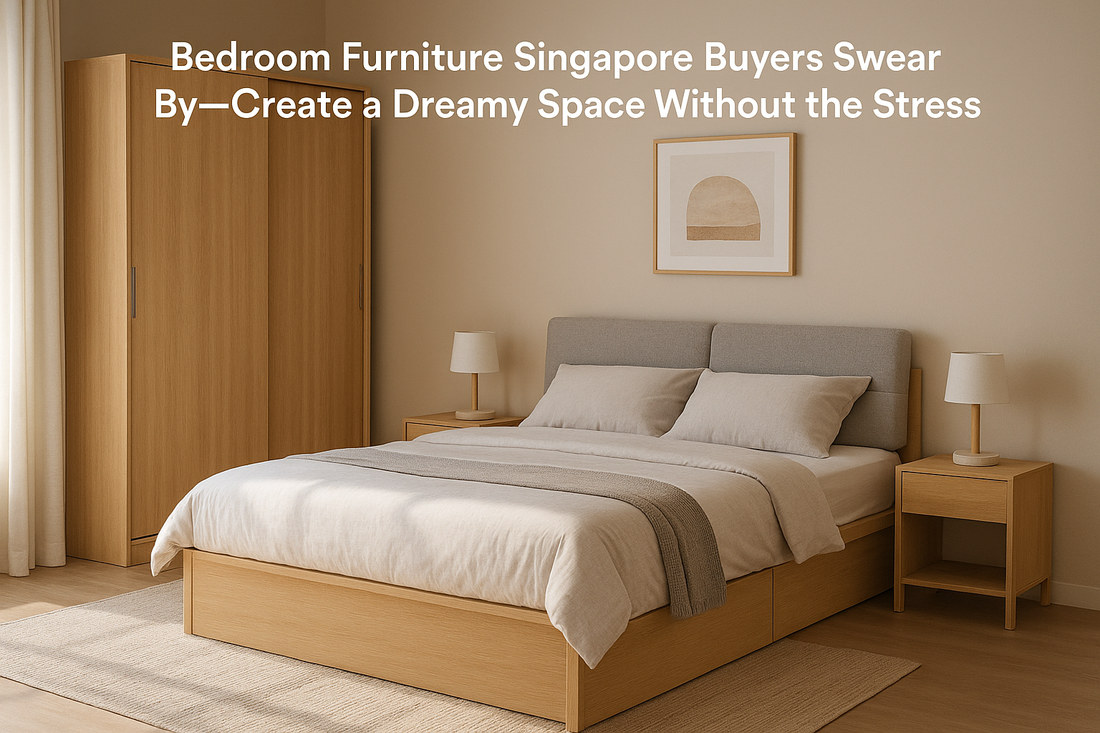 Bedroom Furniture Singapore Buyers Swear By—Create a Dreamy Space Without the Stress