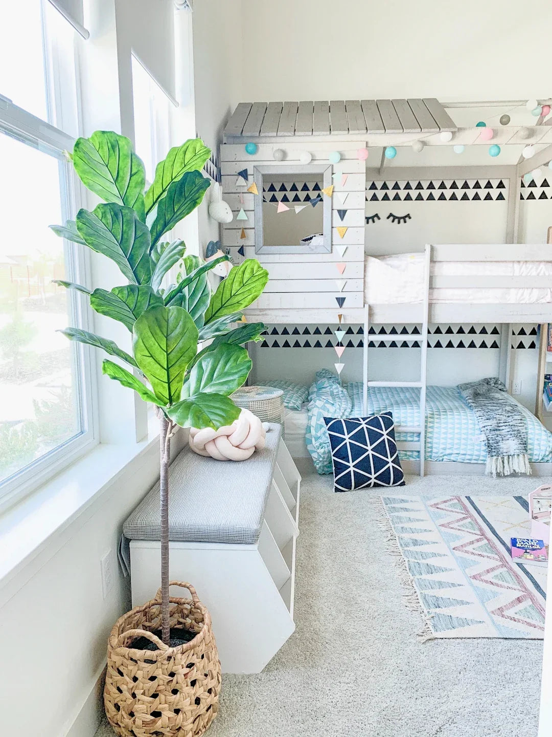 Space-Saving Bunk Beds for Kids' Rooms