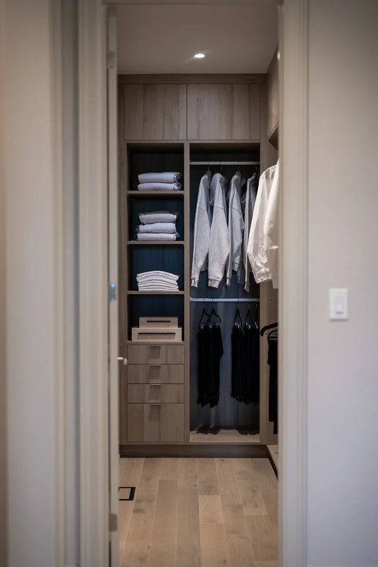 Stylish Wardrobe Collections with LED Lighting Features