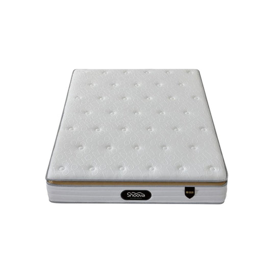 Snoova Deluxe pillow-top mattress in a bedroom setting