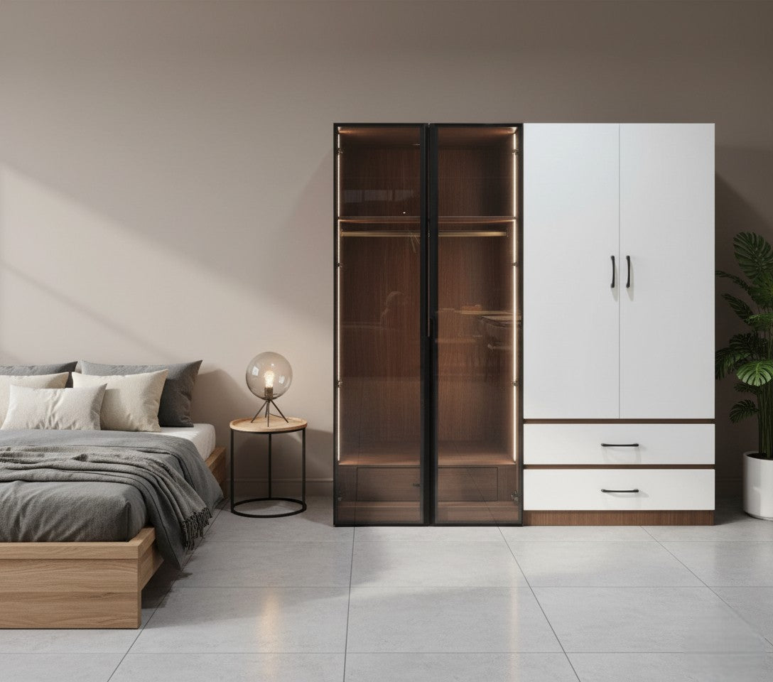 Modern Wardrobes and Shoe Cabinets for Stylish Storage