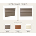 Modern Divan Bed with 8-Inch Foam Mattress | PU Leather Upholstered Bed Frame and Mattress Set Grandeur Furnishings