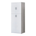 Modern White Wardrobe Collection Grandeur Furnishings
