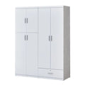 Modern White Wardrobe Collection Grandeur Furnishings