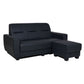Elegant 3 Seater Sofa with Ottoman Foot Stool