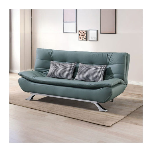 Modern Pet-Friendly Leather 3 Seater Sofa Bed