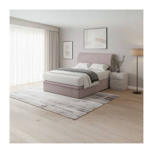 Modern Upholstered Microfiber Storage Bed Frame  – Single, Super Single, Queen & King | Pet-Friendly