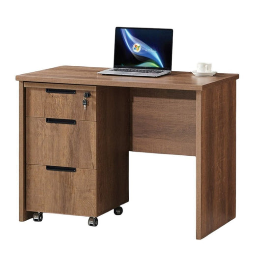 Laptop Desk Study Table with Storage and Lockable Drawers – Perfect for Home Office