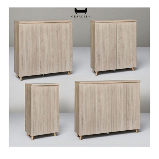 Stylish and Space-Saving Shoe Cabinet in Various Sizes