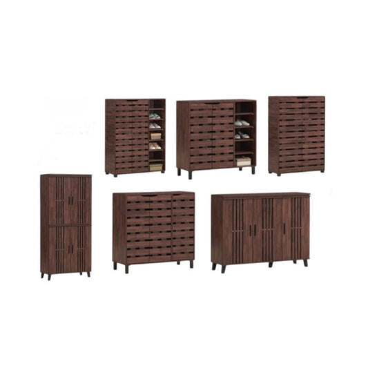 Modern Wooden Shoe Cabinet – Stylish and Spacious Storage Shoe Rack (6 Sizes)
