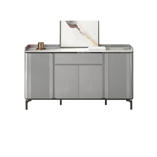 Modern Sintered Stone Top Shoe Cabinet