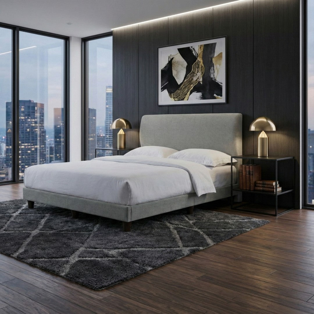 Orlena Fabric Divan Bed Frame