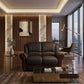 ICON Half Leather Sofa Set | Premium 1, 2, 3 Seater Luxury Living Room Couch