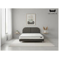 Dreamster Luna mattress and bed frame in a bedroom