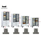 Elegant Glass Side Cabinet – Available in Four Sizes