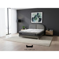 Dreamster Terra mattress and bed frame in a bedroom