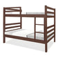 Space-Saving Solid Wood Bunk Bed