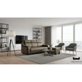 Luxury 3-Seater Sofa with Ottoman Foot Stool Grandeur Furnishings