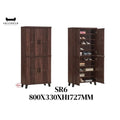 Modern Wooden Shoe Cabinet – Stylish and Spacious Storage Shoe Rack (6 Sizes) Grandeur Furnishings