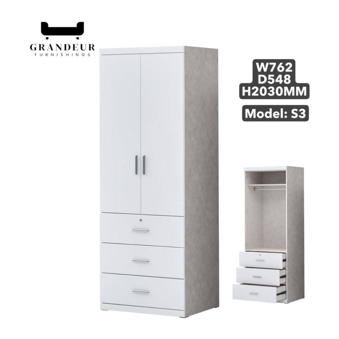 Modern White Wardrobe Collection