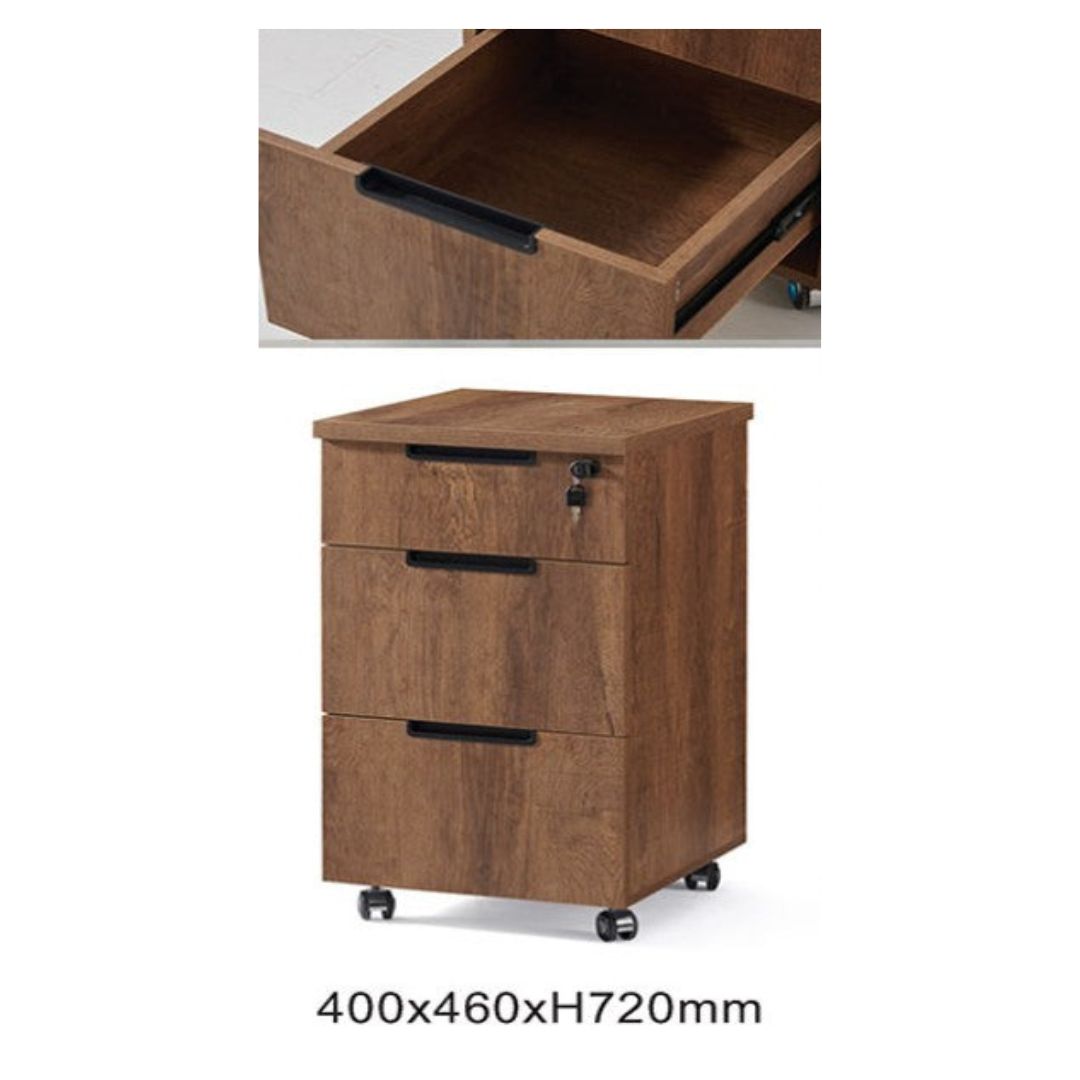 Laptop Desk Study Table with Storage and Lockable Drawers – Perfect for Home Office