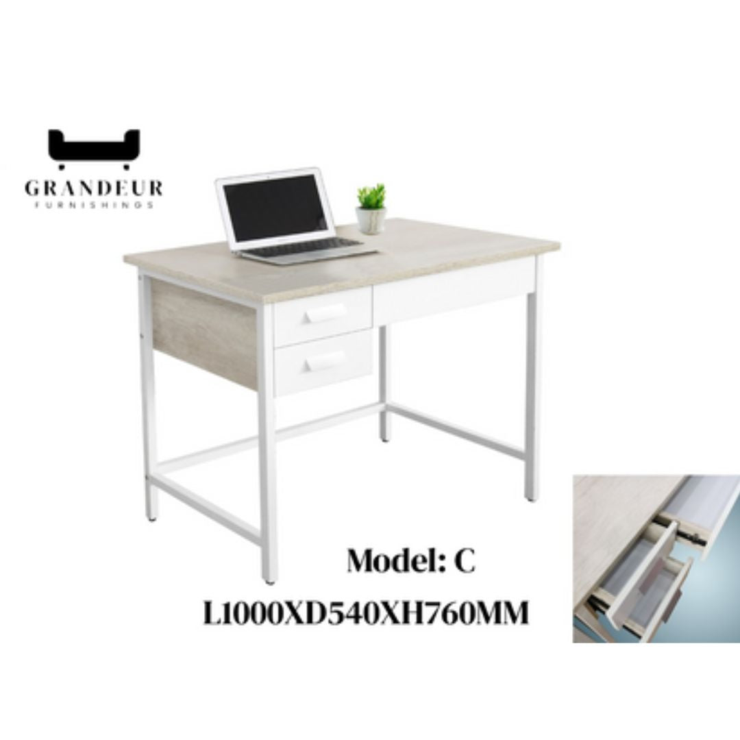 Compact and Stylish Study Table for Home Office Use  Multiple Designs & Sizes