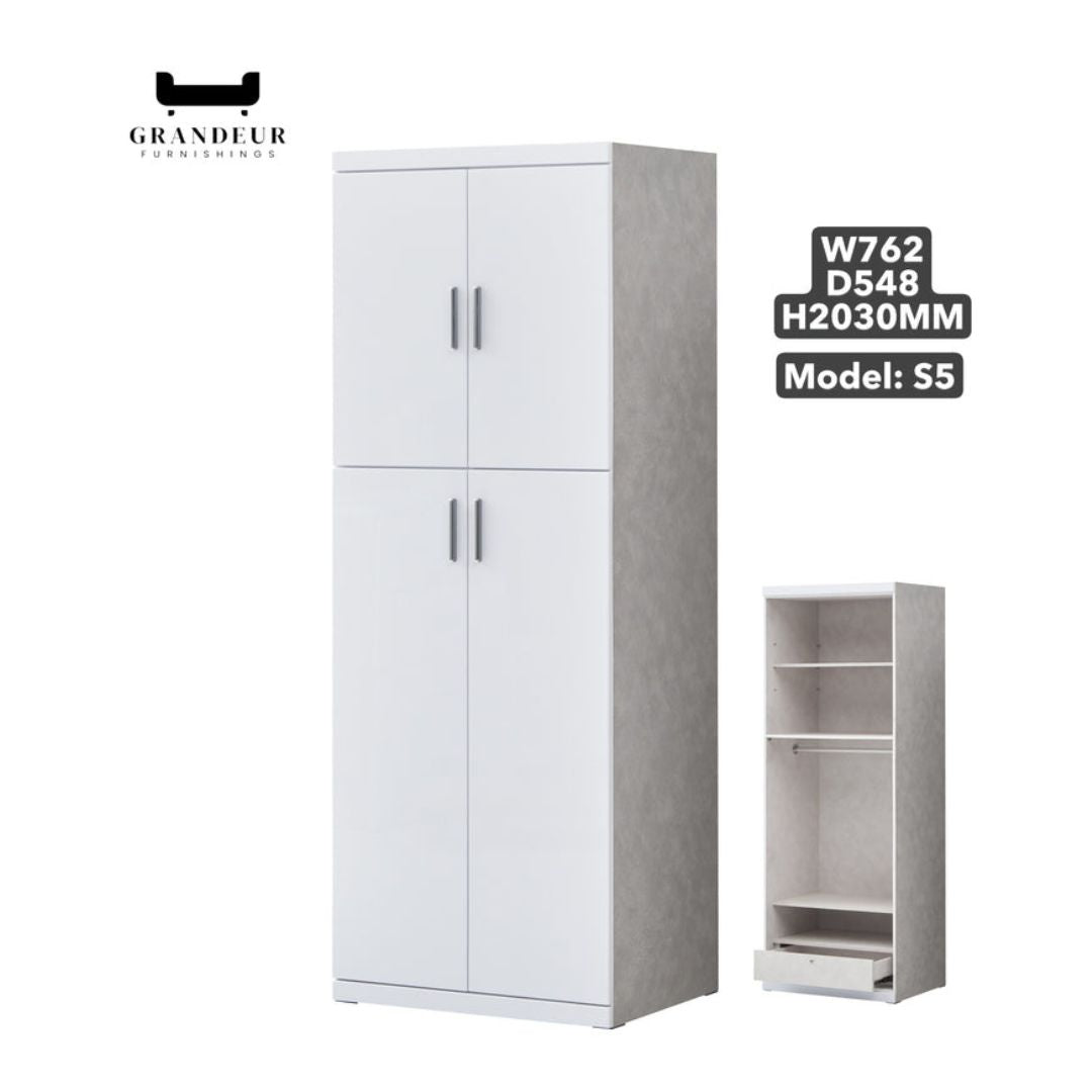 Modern White Wardrobe Collection