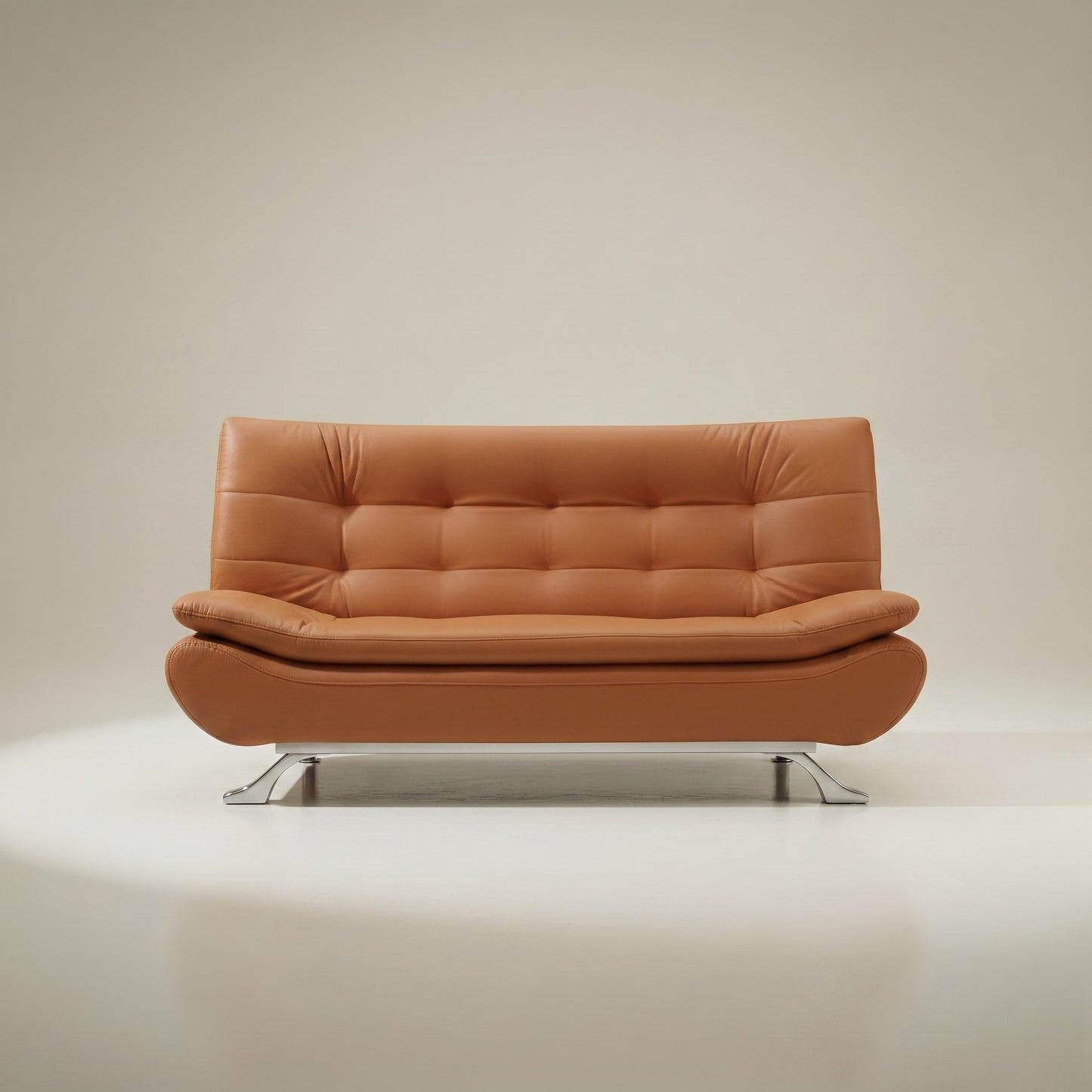 Modern Pet-Friendly Leather 3 Seater Sofa Bed