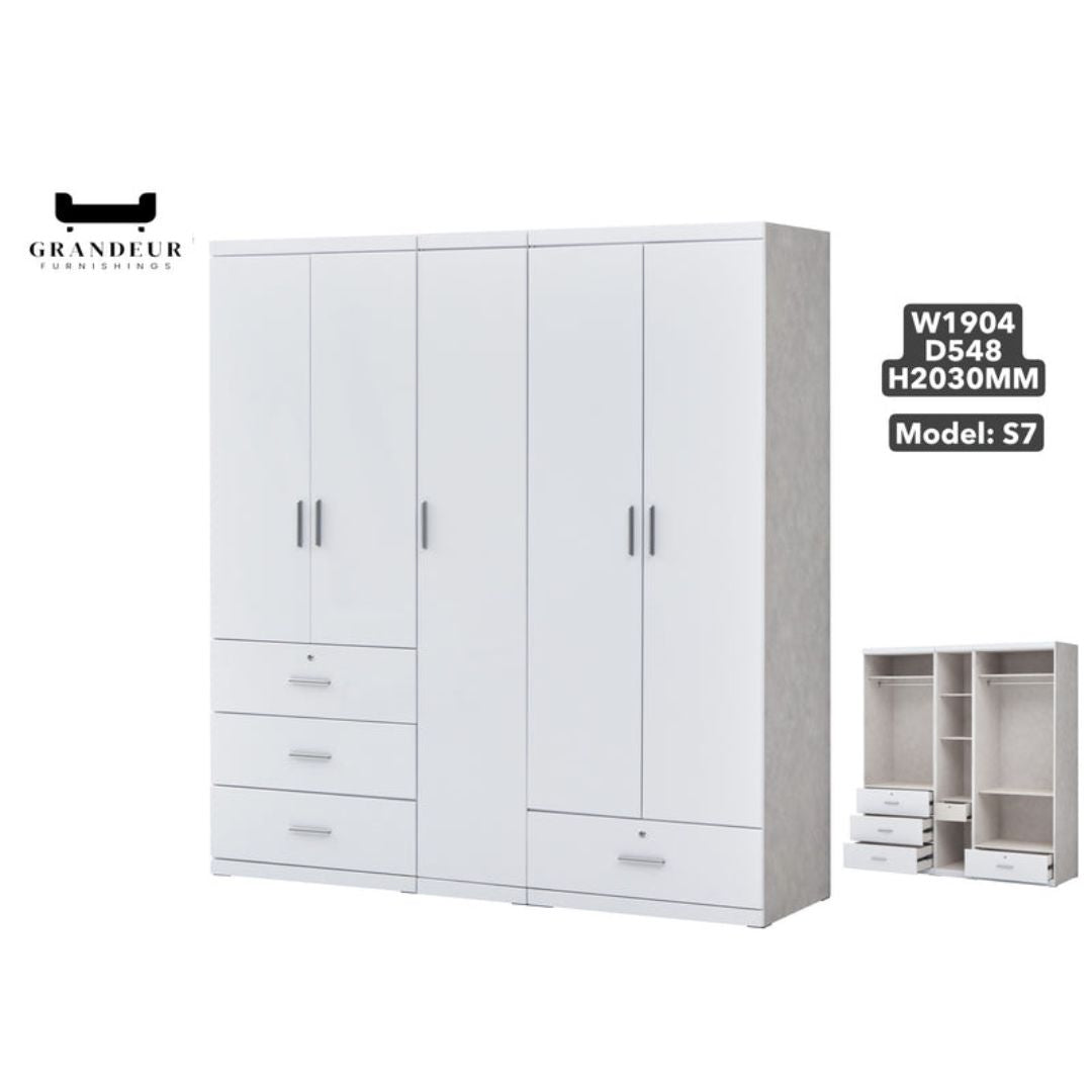 Modern White Wardrobe Collection