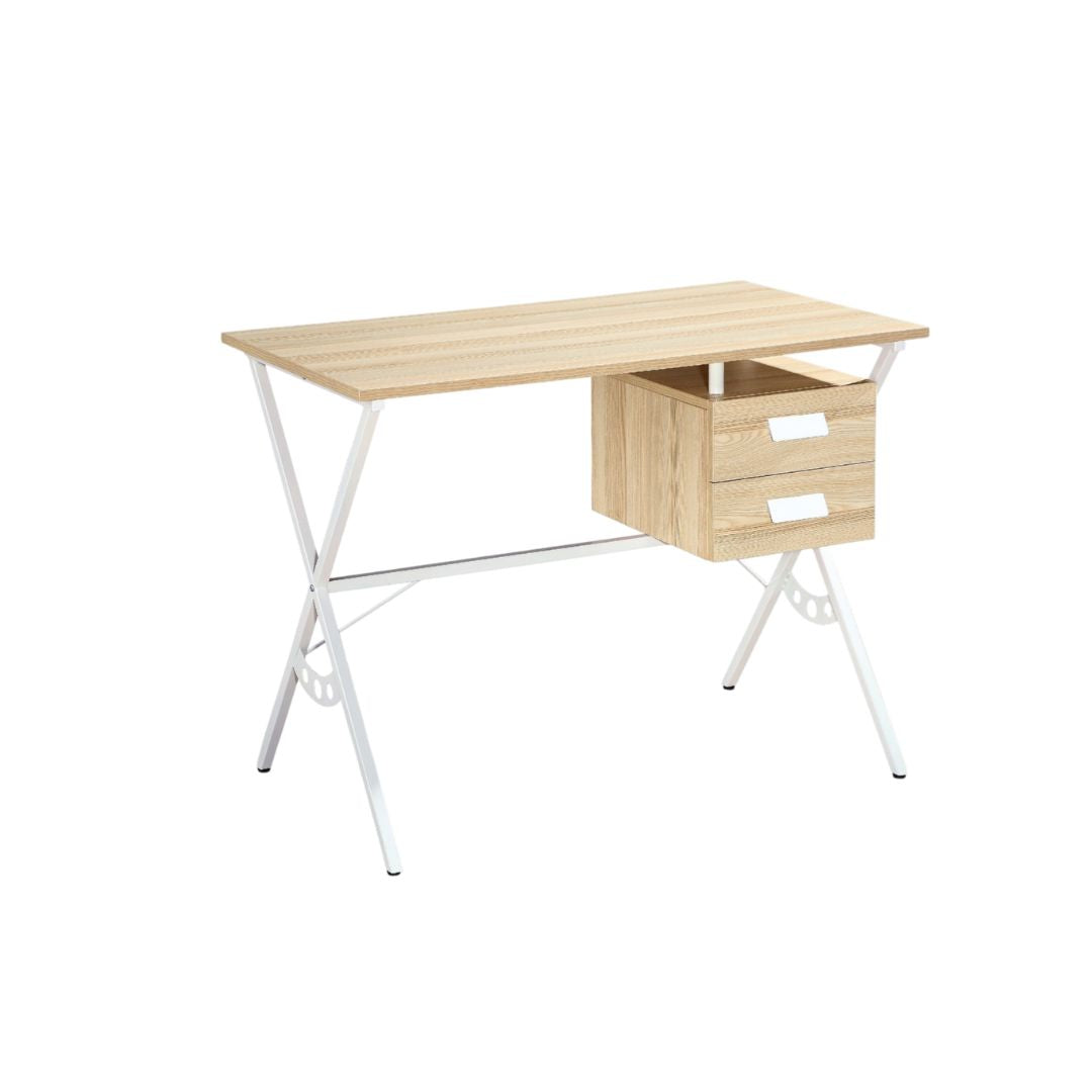 Modern Home Office Desk Study Table with Storage / Keyboard Tray - Multiple Models Available