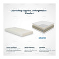 Modern Divan Bed with 8-Inch Foam Mattress | PU Leather Upholstered Bed Frame and Mattress Set Grandeur Furnishings
