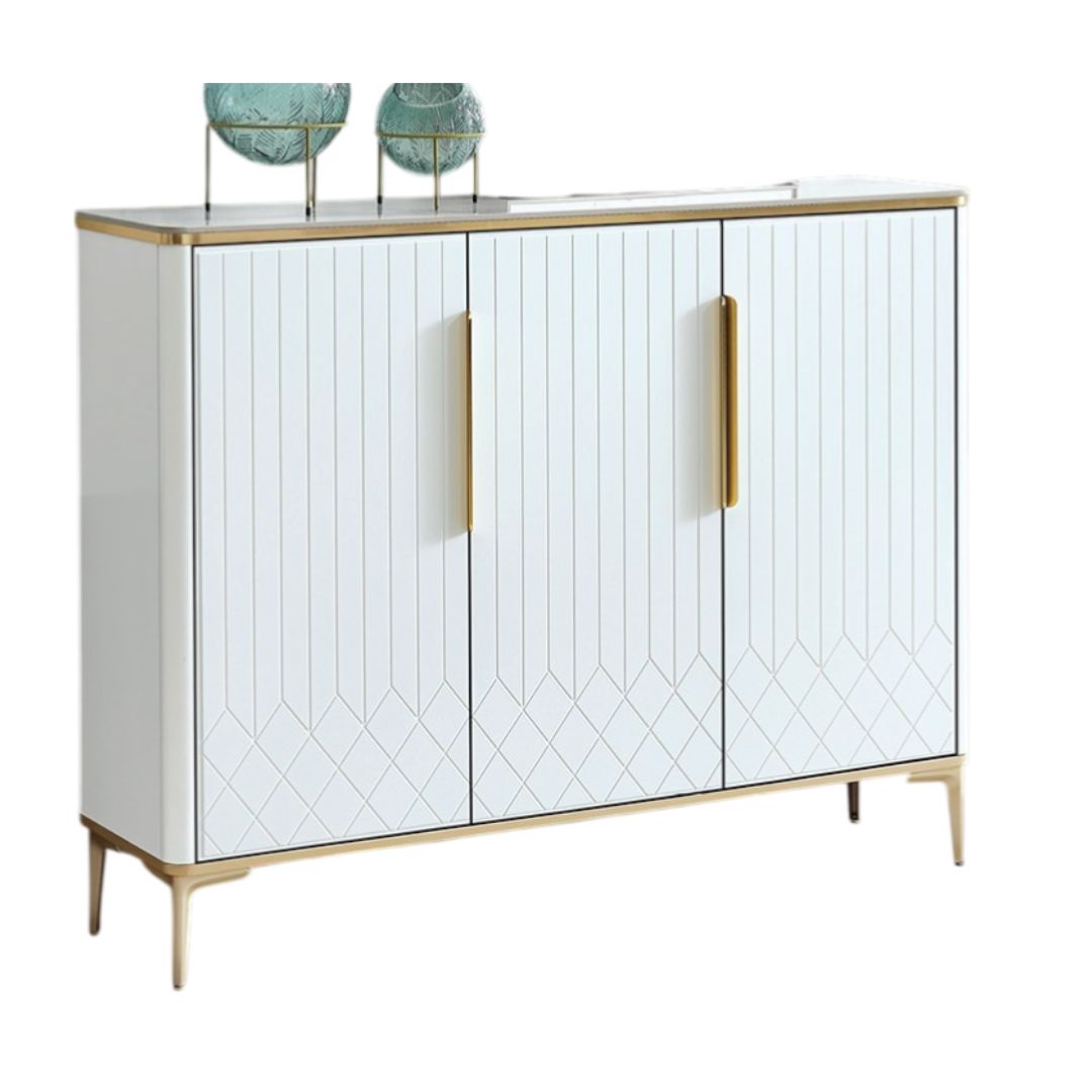 Elegant and Stylish Shoe Cabinet with Sintered Stone Top | Available in 2 Sizes and Colour