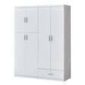 Modern White Wardrobe Collection Grandeur Furnishings