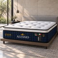 Vanzio Italia Alessio 12.5-Inch Firm Euro Top Mattress Grandeur Furnishings