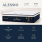 Vanzio Italia Alessio 12.5-Inch Firm Euro Top Mattress Grandeur Furnishings