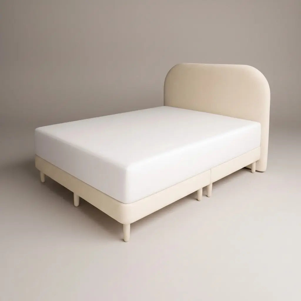 Sorella Luxury Upholstered Divan Bed | Scandinavian Modern Design Grandeur Furnishings