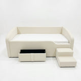 Pixie Day Bed with Storage Drawer & Step Stool Grandeur Furnishings