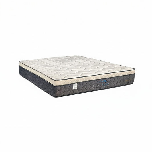 Genesis Sleep Purity Mattress - 12" Thickness, Premium Comfort & Support, Motion Isolation, Hypoallergenic, Breathable Knitted Fabric