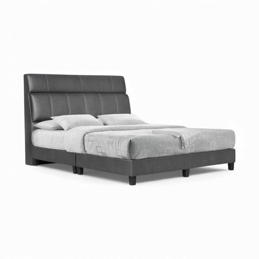 Alora Fabric Bed Frame | Cushioned Headboard