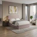 Modern Upholstered Microfiber Storage Bed Frame  – Single, Super Single, Queen & King | Pet-Friendly Grandeur Furnishings