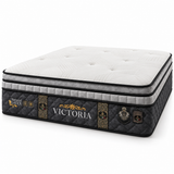 Vanzio Italia Victoria 15-Inch Latex Pocket Spring Mattress Grandeur Furnishings